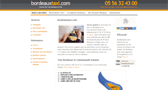 Desktop Screenshot of bordeauxtaxi.com